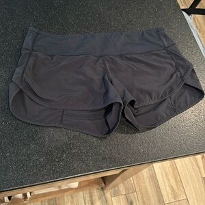 Lululemon Speed Shorts Size 8